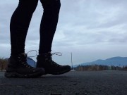 Staining the Concrete with Pee 7/16