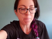 Panty pee with Butt Plug Inserted 2/16