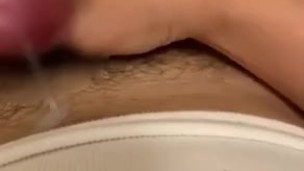 センズリ&射精　jerking&cumshot