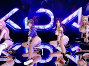 [MMD] BLACKPINK - Forever Young Nude Kpop Dance Ahri Akali Kaisa Evelynn Seraphine KDA 2/16