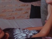 Estaba jugando free fire y mi dua quiere hacerme una mamada extrema 8/16