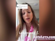 My freshly creampie'd cunt closeups, I flash my boobs from car, TikToks, asshole spreading JOI - Lelu Love 12/16