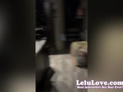 My freshly creampie'd cunt closeups, I flash my boobs from car, TikToks, asshole spreading JOI - Lelu Love 2/16