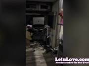 My freshly creampie'd cunt closeups, I flash my boobs from car, TikToks, asshole spreading JOI - Lelu Love 3/16