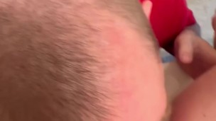 stepdad catches me having a quickie and helps me finish off the hard way