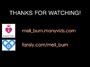 Massage my tight ass and pussy and then put your hard cock in it! Cum from massage - Melissa Burn 16/16