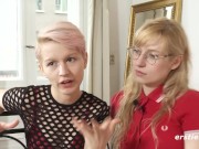 Amateur Lesbians Have an Intense Bondage Session 13/16