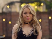 Deeper. Blonde babe fucked by stranger 3/16