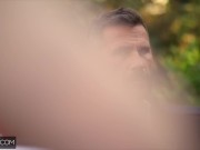 Deeper. Blonde babe fucked by stranger 4/16