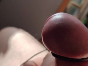 Extreme close up cumshot hands free 13/16