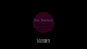 Girl plays with a 23 cm dildo 😈😈😈