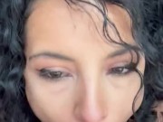 Sexy latina dancing in lingerie and high heels  14/16