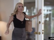 Stepson Bangs His Stepmom and Her BFF! HOT THREESOME! 5/16