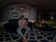 Naughty Blonde Loves to Ride in VR 2/16