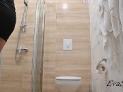 sexy girl rides cock in the toilet 4K 16/16