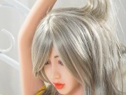 Brunette Teen Small Silicone Sex Doll Has Perfect Big Boobs for your cum 9/16