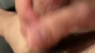 Spitting on my cock and cumming