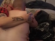 Filled with Toys until Pup Cums (With Aftercare!)