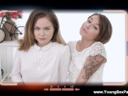 Young Sex Parties - The threesome was pulsating with arousal and sexual energy Kira Stone, Jeniffer Flex 1/16