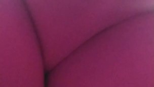 Femboy Pink Spandex Bubble Butt Fetish