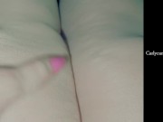 In nylons as I play and show my body!  10/16