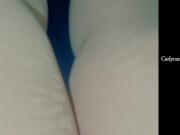 In nylons as I play and show my body!  9/16