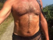 See Through Shorts Hike Trailer Public Nudity 4/16