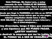 Hot cougar seduces a latin dude at her very first porno! 1/16