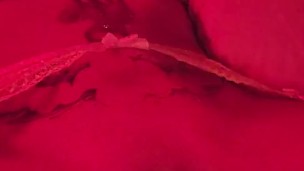  Red Light Swollen Teased And Fingered Clit Gets Vibrated To Orgasm!! 