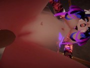 Rooftop 2! 100 Sub Special. Ahegao Big Ass Hentai Mommy lets me cum in her ass and mouth!