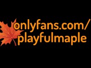 2 handed handjob in my leggings 16/16