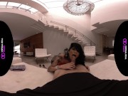 Sexy Brunette Loves to Ride in VR 5/16