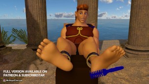 Hercules Gets Tickled (Bondage Animation)