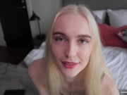 Slutty amateur wants him to fuck her gently 2/16