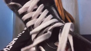 Get on your knees and lick my VANS | CUCKOLD