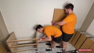 my partner fucks me at work