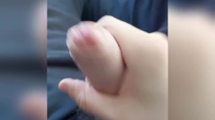 Hard Uncut Cock Wanked til it Cums! 