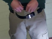 Middle of the winter outside wank 2/16