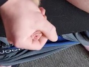 Woke up horny 4th attempt handsfree cumshot 11/16