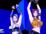 [MMD] (G)I-DLE - LATATA Kaisa Hot Kpop Dance League of Legends KDA 4K 60FPS 16/16