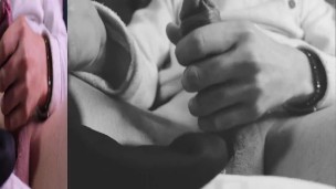 I arrive tired from work to masturbate