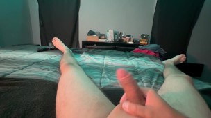 (teaser) solo masturbation on bed hot guy