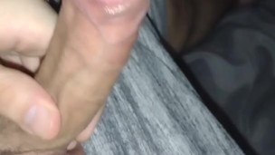Playing with my wet dick 