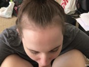 Big titty girlfriend is totally insatiable and wants to fuck 3/16