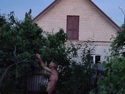 The end of the day in the garden 13/16