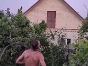 The end of the day in the garden 4/16