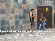 Risky Sex With A Dirty Venezuelan Slut On A Public Roof Top 2/16