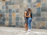Risky Sex With A Dirty Venezuelan Slut On A Public Roof Top 4/16