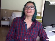 MAMACITAZ - Big Ass Latina Clara Lucia Enjoys Her Very First Porn Movie 3/16