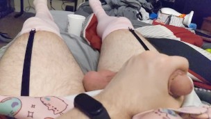 Femboi Tease in Skirt